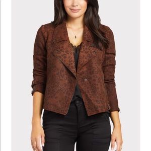 Marrakech Leopard Marnie Moto Jacket